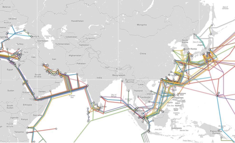 submarine cable map pdf