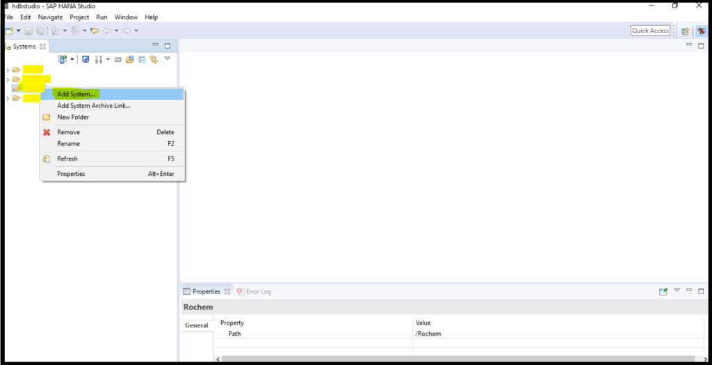 how-to-add-systems-in-hana-studio-and-check-backup-status-esds